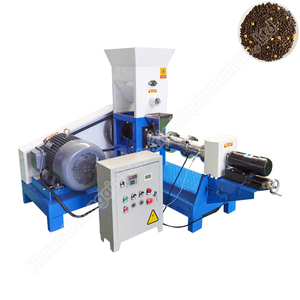 Shenzhen Animal Feed Extruder Large Feed Pallet Making Machine Animal Feed Pellet Small Animal Floating Fish Feed Pellet Making - Product Image 5
