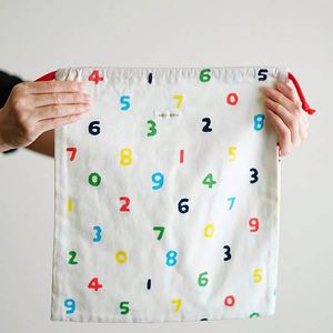Wholesale Custom Personalized Organic Cotton Canvas Dust Bags Gift Bag Drawstring Bag With Double <b>String</b> - Product Image 2