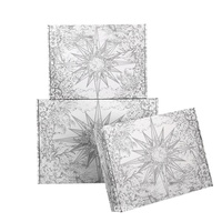 Fábrica Nova, venta al por mayor, cajas corrugadas de papel de gama alta, embalaje de avión Kraft, caja de correo de envío para camisetas de manga corta