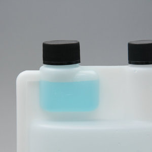 Botellas dispensadoras de cuello doble de color natural HDPE de 32oz a prueba de fugas con tapa resistente a niños - Product Image 5