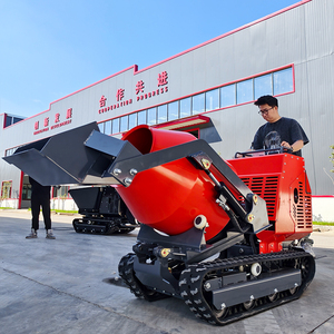 Hoàn toàn thủy lực mini theo dõi máy trộn bê tông động cơ diesel với Kubota kết thúc trước loader nhỏ Dumper sử dụng nhà - Product Image 4