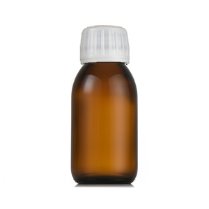 卸売り50ml空のアンバービタミンリーン咳液経口シロップ薬ガラス瓶キャップ付き - Product Image 5