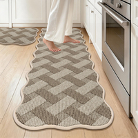 Tapis de sol de cuisine lavables et antidérapants, épais et résistants aux taches, pour couloirs, entrées et buanderies