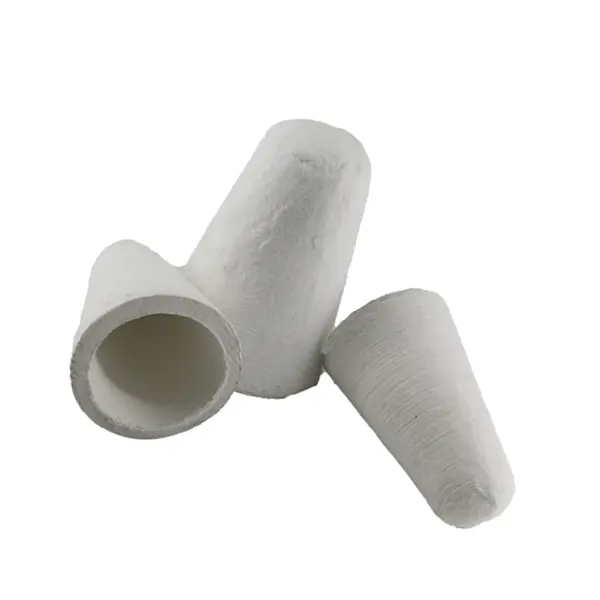 Refractory High Density High Alumina tap out Cone For Metal Melting Furnaces