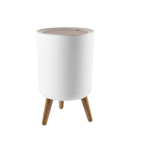 Sésame corbeille à papier poubelle poubelle poubelle en plastique Mini poubelle pour maison salle de bain salon cuisine