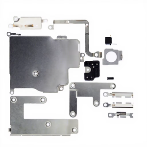 Kit <span class=keywords><strong>complet</strong></span> de supports métalliques internes pour plaques de blindage de carte mère d'iPhone, clips de montage de cadre, ensemble <span class=keywords><strong>complet</strong></span> de capuchons de vis pour réparation - Product Image 6