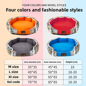 سرير كلب جديد صديق للبيئة لحاف الكهف مصنوع من مادة الفراء الصناعي المعاد تدويرها سرير حيوانات أليفة صديق للبيئة - Product Image 6