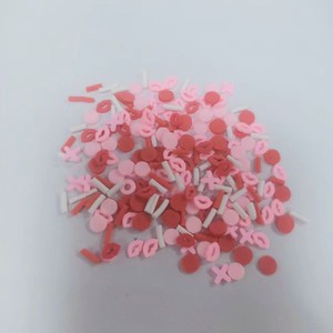 Valentine polymère <span class=keywords><strong>argile</strong></span> confettis bonbons arrose pour slime bricolage artisanat décoration - Product Image 4