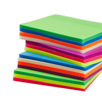 Blocs-notes adhésifs transparents en PET carrés colorés avec logo personnalisé, design Art Déco multifonctionnel, pour le bureau ou comme cadeau