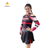 Meilleures ventes personnalisé jeunesse prix usine concours d'acclamation en gros uniformes de cheerleading Cheer Costumes de danse avec strass
