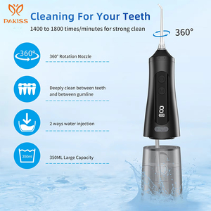 PAKISS Waterpick, irrigateur buccal à jet d'eau électrique sans fil de qualité supérieure, irrigateur <span class=keywords><strong>dentaire</strong></span>, waterflosser - Product Image 2