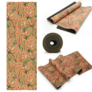 Tapis de <span class=keywords><strong>yoga</strong></span> en liège de luxe Eco-Light, purement écologique, abordable, esthétique minimaliste et résistant à la sueur - Product Image 6