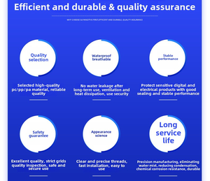 SINRI M5 E-PTFE, bahan plastik tahan <span class=keywords><strong>Air</strong></span> <span class=keywords><strong>Aluminium</strong></span> Aloi pelindung lubang sirkulasi udara <span class=keywords><strong>Plug</strong></span> pelindung untuk Media Gas - Product Image 5