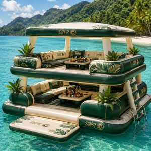 Plateforme aquatique pour fêtes en plein air, anti-UV et grand espace. Créez une ambiance festive pour les rassemblements aquatiques. - Product Image 5