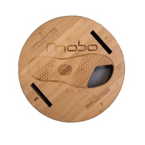Planche d'équilibre en bois Mobo 45 cm, antidérapante, équipement de gym pour l'entraînement de l'équilibre - Product Image 5