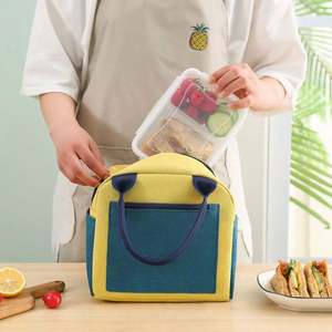 Bolsa de Almuerzo Personalizada, Gruesa, Impermeable, Reutilizable, Aislada, Tipo Nevera, para Hombres y Mujeres, Trabajo, Picnic o Viajes - Product Image 4