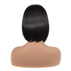 Perruque Synthétique en Fibre de Haute Qualité, Vente en Gros, Meilleur Fournisseur de Perruques Noires avec Mèches <span class=keywords><strong>Blondes</strong></span>, pour Femmes Noires - Product Image 6