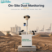 OC-9500 Beta Attenuation Monitor Sistem Pemantauan Debu Online TSP PM10 PM2.5 Pemantauan Suhu/Kelembaban Kebisingan 0-10000