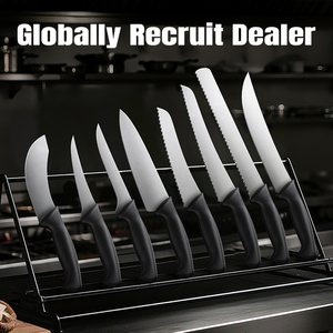 <span class=keywords><strong>Recrutement</strong></span> de revendeurs Poignée ergonomique durable antidérapante à haute netteté Couteau de chef NSF en acier à haute teneur en carbone pour <span class=keywords><strong>cuisine</strong></span> commerciale - Product Image 5