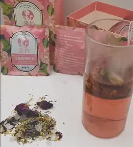 Zengin aroma ekşi tatlı lezzetli yaz susuzluk söndürme içecekler besleyici hatmi çiçeği gül patlıcan roselle çay içecek
