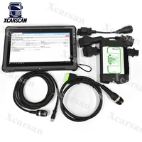 Tablette Getac F110 pour outil de diagnostic VOCOM 1, scanner d'excavatrice VOCOM1 88890300, camion lourd pour V-olvo/Renault/UD/Mack