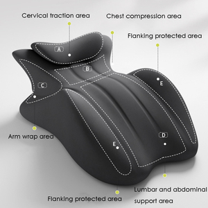 Funktionales Positionierungskissen für Rückenschläfer Kopfteil zum Lesen Liegend Gesicht nach unten Einfaches Atmen Massage-Kopfteil Weich - Product Image 2