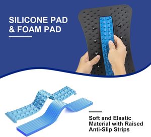 RS Multi-nivel Back Cracker Soporte lumbar Acupuntura Dispositivo de masajeador lumbar inferior magnético Camilla de espalda ajustable - Product Image 5