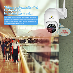 Cámara Exterior Inalámbrica con Soporte P2P, Audio Bidireccional, Distancia IR de 40M, Red PTZ RJ45/Wifi, Domo, 3MP, CCVT, Cámara <span class=keywords><strong>IP</strong></span> - Product Image 3