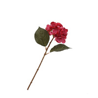 Fleur artificielle à tige unique, Hortensia brésilien, style nordique, luxe léger, en soie, faite à la main, pour décoration de bureau à domicile, remise de diplôme, Pâques