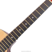 China Wholesale Custom Musical Instruments 6 Strings Colorful High-gloss 38inch Beginner Acoustic Guitar