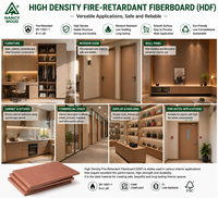 Panneau HDF ignifuge, panneau MDF FR pour hôtels, bureaux, écoles et bâtiments publics - Nancy