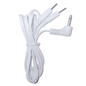 Câble de connexion pour instrument de massage DC3.5 1 à 2 broches, fil de thérapie amincissante à fréquence moyenne, boîtier ABS de forme ronde - Product Image 3