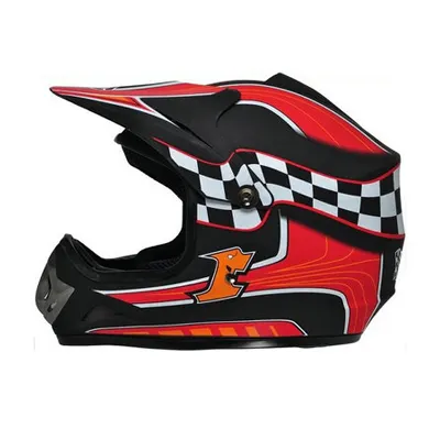 Samger-casque de moto pour enfants, visage complet, spiderman/fox