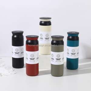 Bouteille d'eau isotherme en acier inoxydable à double paroi à la mode en gros pour adultes Thermos de bureau personnalisé - Product Image 4