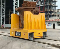 Chariot de transfert électrique sur rail de 10 tonnes à commande à distance PLC, fonctionnant sur batterie, de qualité d'exportation, taille personnalisée, pour le transfert de marchandises