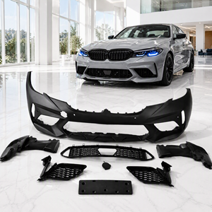 Accessoires de modification automobile pour <span class=keywords><strong>BMW</strong></span> Série 3 G20 M2 M2C Style Upgrade M3C Kits carrosserie Pare-chocs avant avec calandre Lame avant ABS - Product Image 1