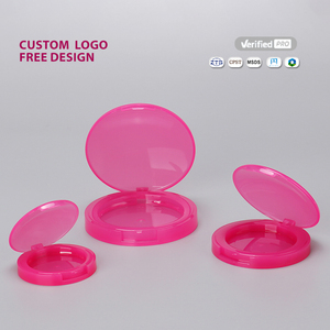 Envase Personalizable con Logotipo, Tamaño y Color a Elección para <span class=keywords><strong>Herramientas</strong></span> de Maquillaje Versátiles, Materiales Reciclados, Transparente, Rosa, Vacío, para Sombra de Ojos y Crema Facial - Product Image 3