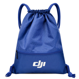 600D Polyester thể thao màu đen phòng tập thể dục Túi Túi Dây Rút Ba lô bóng đá kết cấu Polyester vẽ chuỗi Túi - Product Image 6