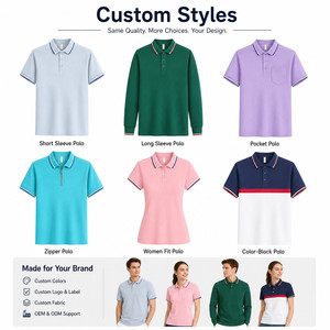 Polo de Seda de Hielo 100% Poliéster de Secado Rápido 195GSM, Polo de Golf de Alto Rendimiento, Transpirable, de Manga Corta, para Hombre y Mujer, Polo Deportivo - Product Image 4