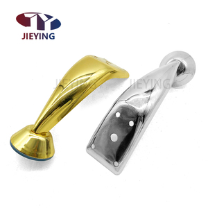 Jiying 11 أقدام طاولة مطلية بالكروم أرجل خزانة فضي على شكل ثور إكسسوارات أجزاء أرجل أريكة - Product Image 2