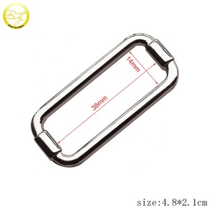 Anillas Metálicas <span class=keywords><strong>para</strong></span> <span class=keywords><strong>Bolsos</strong></span> al por Mayor, Herrajes Decorativos Metálicos, Hebillas Plateadas, <span class=keywords><strong>Correas</strong></span> Metálicas <span class=keywords><strong>para</strong></span> <span class=keywords><strong>Bolsos</strong></span> <span class=keywords><strong>de</strong></span> Estudiantes - Product Image 2