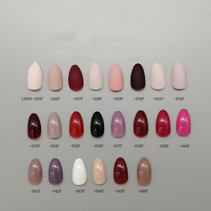 Presse sur <span class=keywords><strong>ongles</strong></span> avec logo personnalisé <span class=keywords><strong>faux</strong></span> <span class=keywords><strong>ongles</strong></span> vernis gel mat couverture complète 24 pièces/boîte emballage <span class=keywords><strong>ongles</strong></span> artificiels - Product Image 2