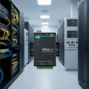 Módulo de E/S Ethernet Industrial Moxa NPort 5232I, Servidor de Dispositivos Seriales Aislado, Ethernet 10/100M, RS-422/485, Taiwán - Product Image 1