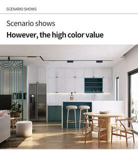 Verstellbare Industrielle Gitterlampe LED Magnetisches Schienensystem Dimmbare Fokussierbare Strahler COB Aluminium Kopfleiste 2ALGD2203CA - Product Image 5