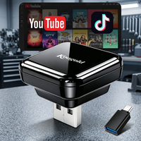 Adaptateur CarPlay sans fil 2026 4-en-1 et Dongle Android Auto pour autoradio ancien – Plug and Play