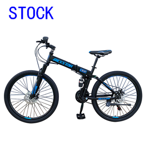 Bicicletta da Montagna Economica Cinese con 21 Velocità, Cambio Posteriore a 7 Velocità, Ruote da 26 Pollici, Telaio in Acciaio Pieghevole Mini - Product Image 2