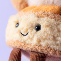 Peluche mignonne Amuseables Mirielle St. Jouets en peluche de la série Amuseables, jouets doux, poupées en forme de nourriture, cadeau parfait pour un anniversaire