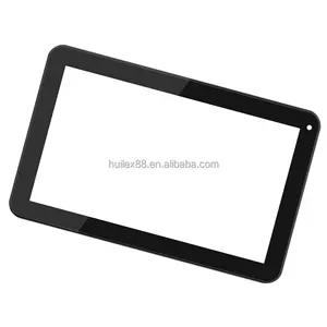 Usine personnalisée 0.4mm-3mm Transparent plat LCD TV écran tactile couverture avant panneau en verre trempé