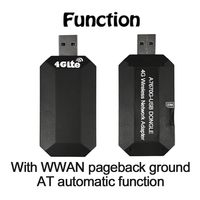 Dongle nirkabel 4G, kecepatan tinggi komunikasi SIMCOM A7670G antarmuka USB gaya eksternal modul A7670G