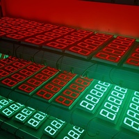 Display a Tubo Digitale LED Display a Sette Segmenti Display a Tubo Digitale Bifacciale